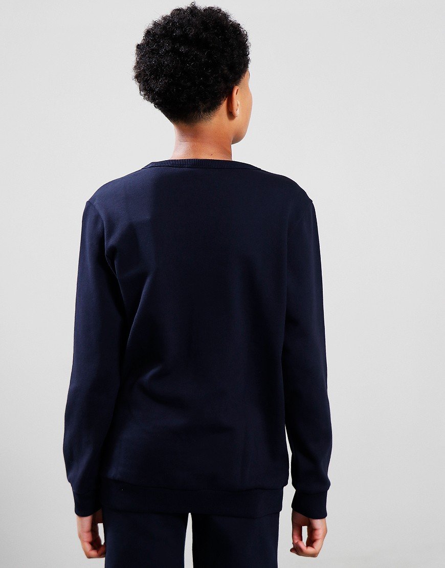 Napapijri Kids B-Chamois Crew Sweat Blu Marine Napapijri Kids B-Chamois Crew Sweat Blu Marine