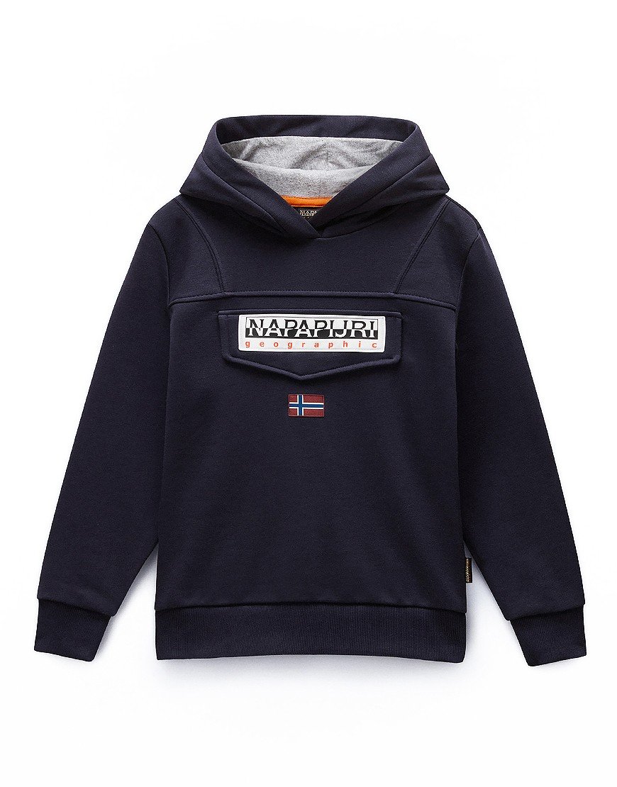 Napapijri Kids Burgee Winter 3 Hoodie Blu Marine