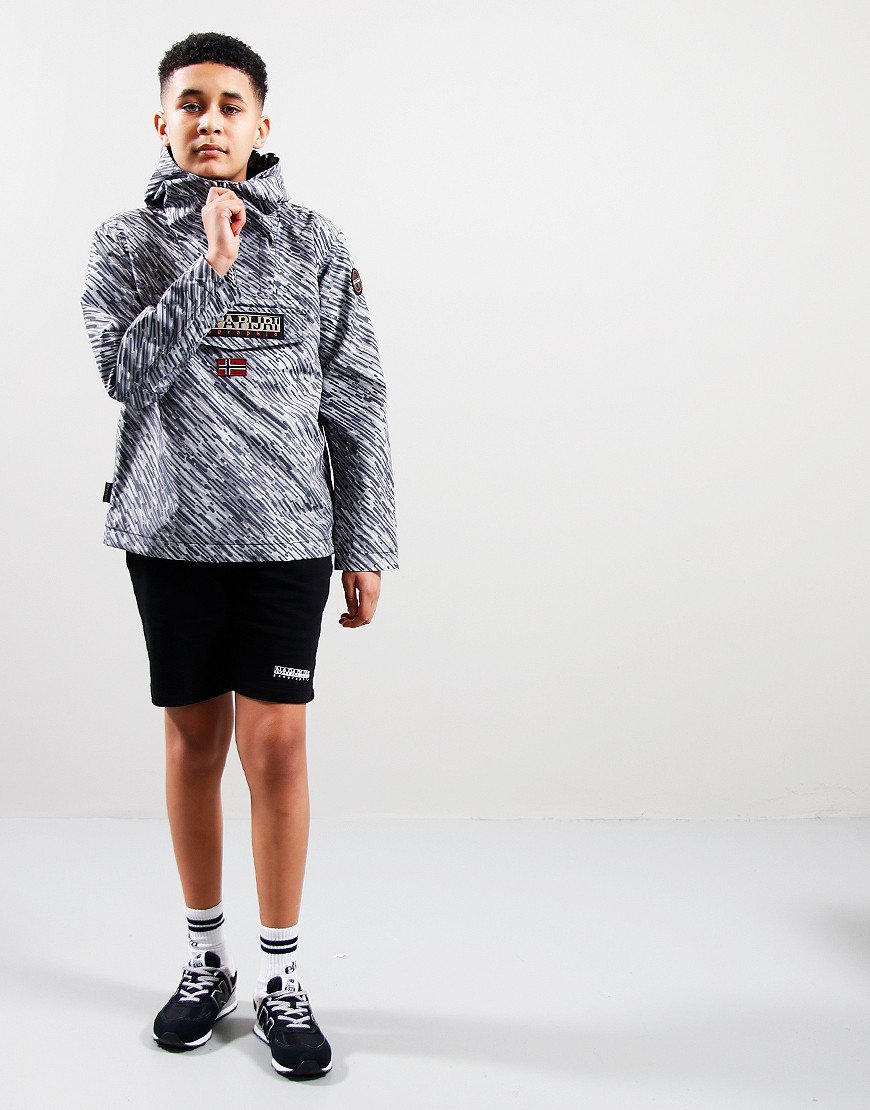 Napapijri Kids Rainforest All Over Print Jacket Stripe Camo