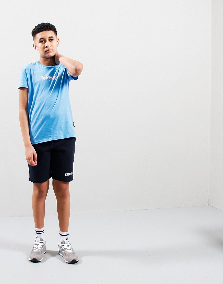 Napapijri Kids S-Box 1 T-Shirt Blue Azure