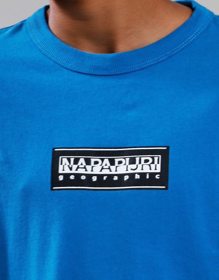 Napapijri Kids S-Chamois T-Shirt Blue Sapphire
