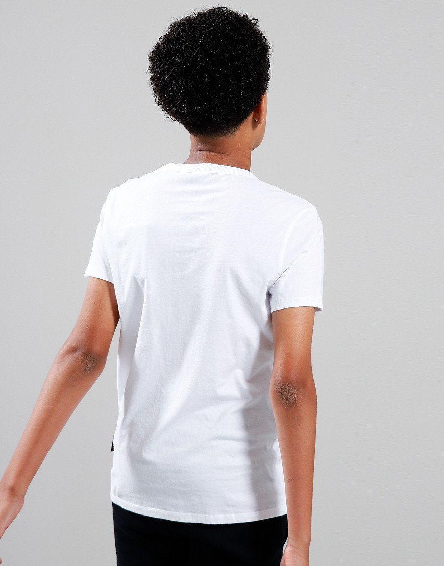 Napapijri Kids S-Chamois T-Shirt Bright White Napapijri Kids S-Chamois T-Shirt Bright White