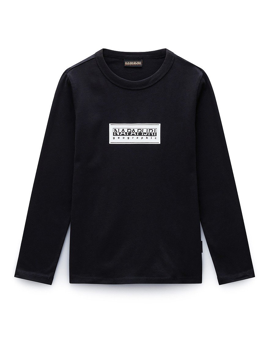 Napapijri Kids S-Chamois Long Sleeve T-Shirt Black