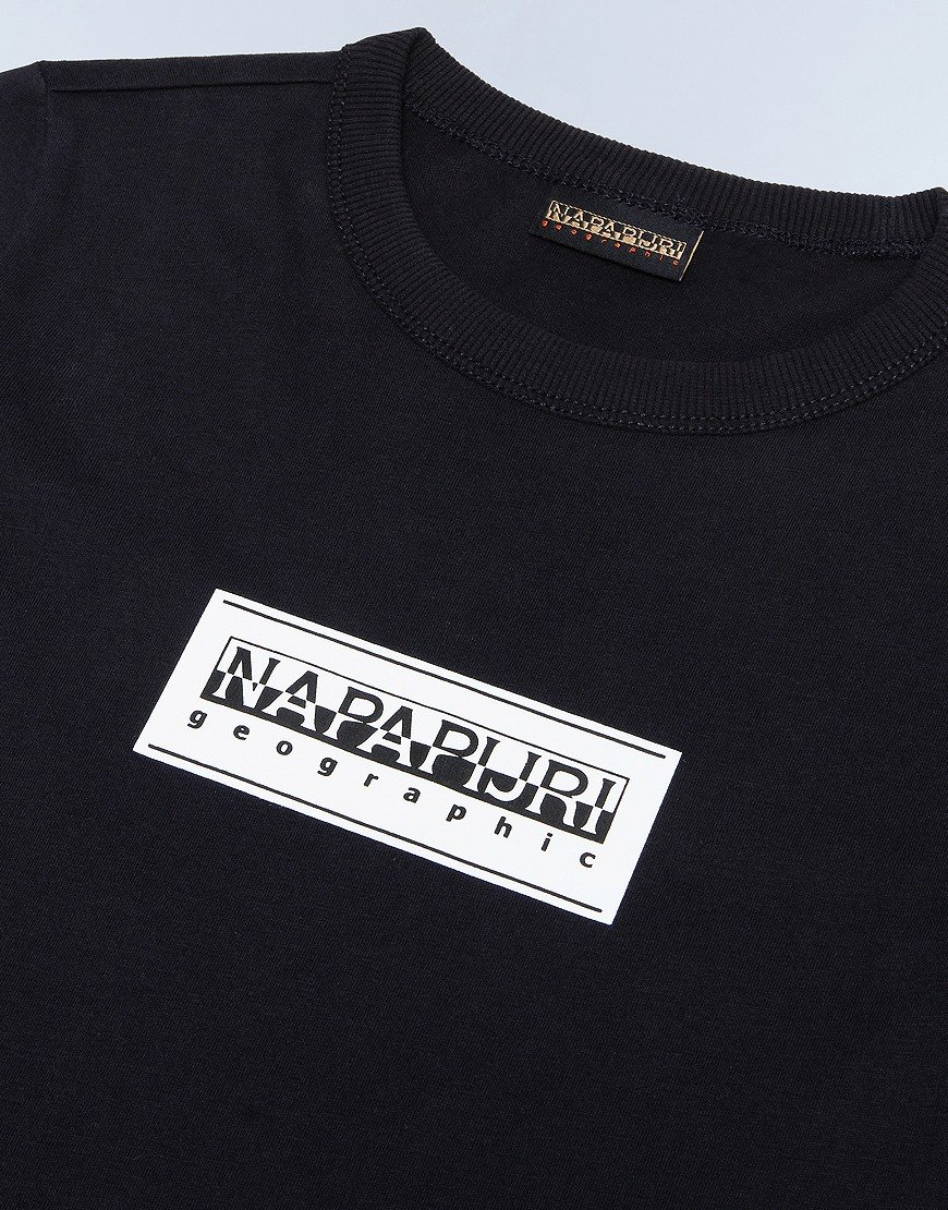 Napapijri Kids S-Chamois Long Sleeve T-Shirt Black