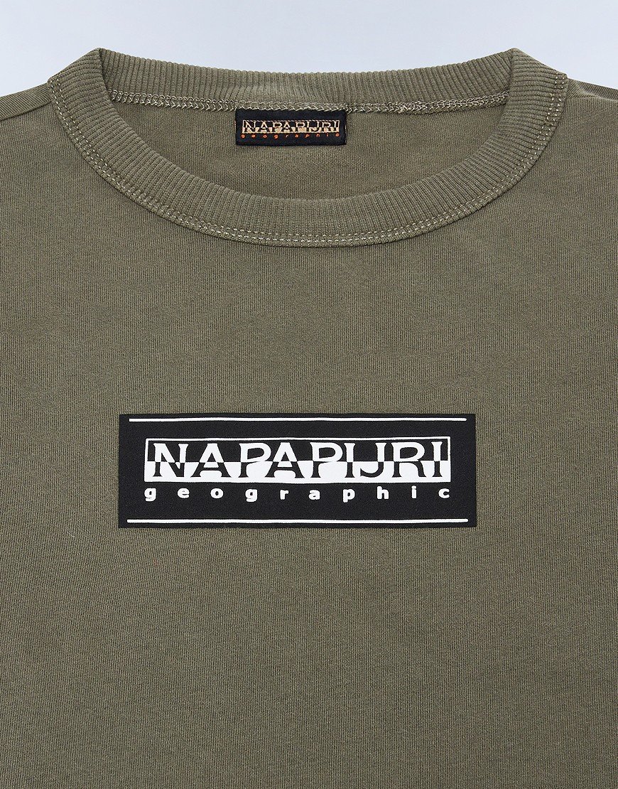 Napapijri Kids S-Chamois Long Sleeve T-Shirt Tea Leaf