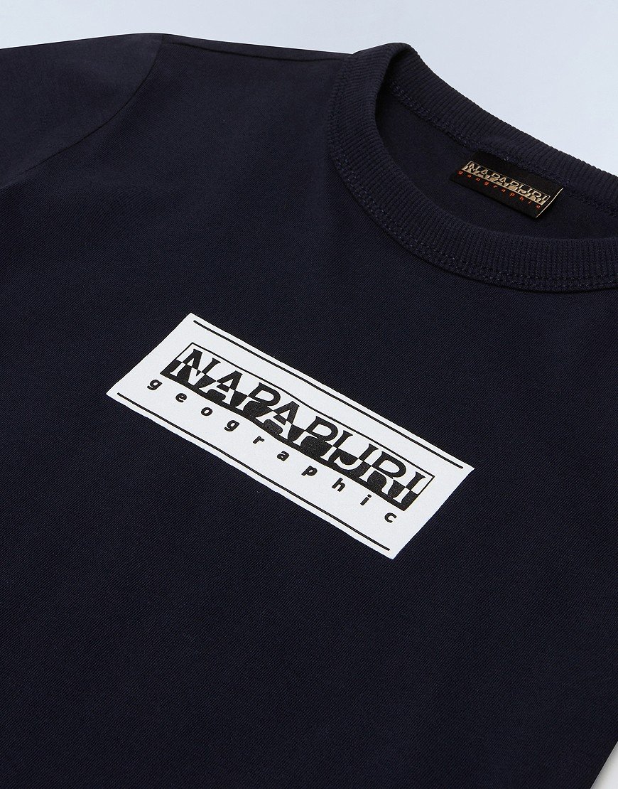 Napapijri Kids S-Chamois T-Shirt Blu Marine