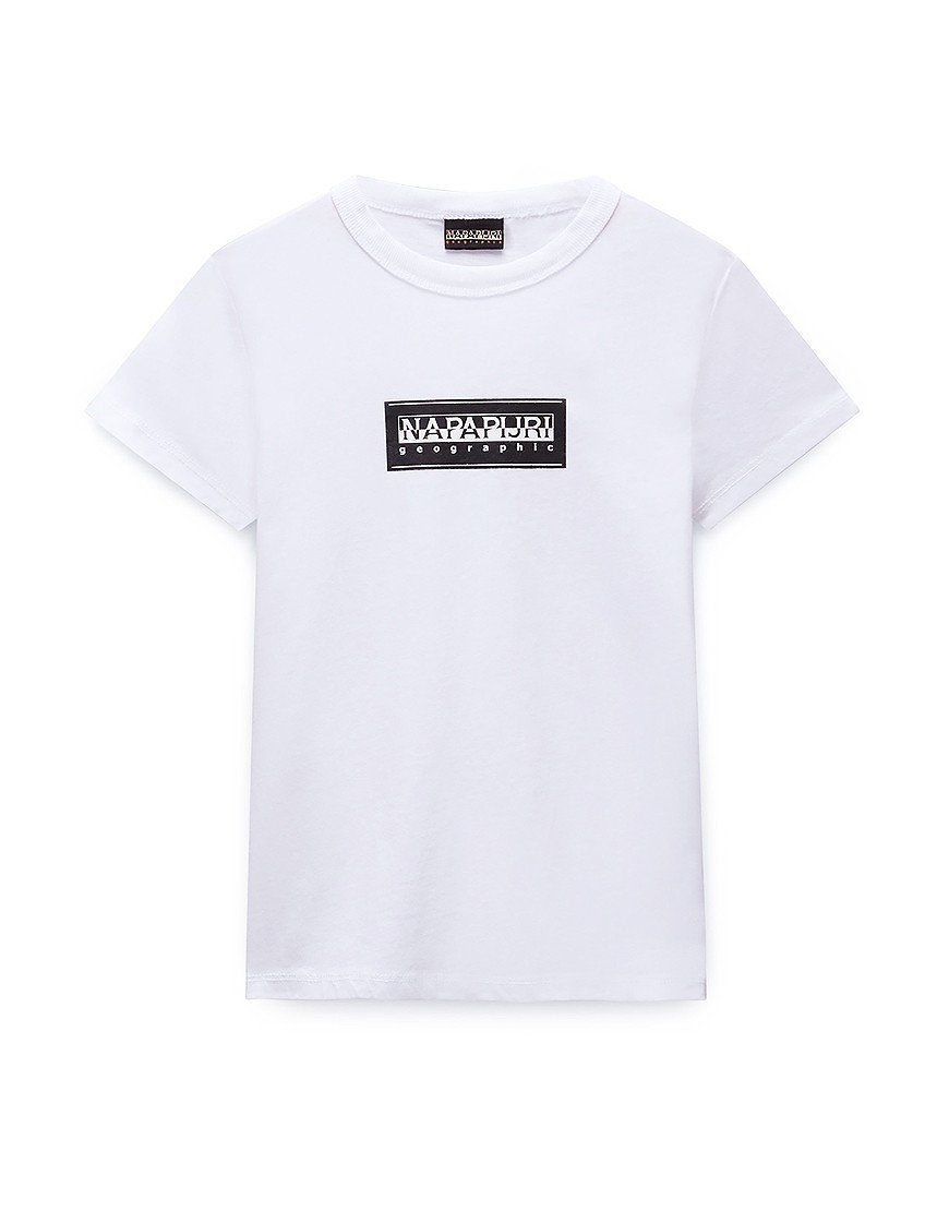 Napapijri Kids S-Chamois T-Shirt Bright White
