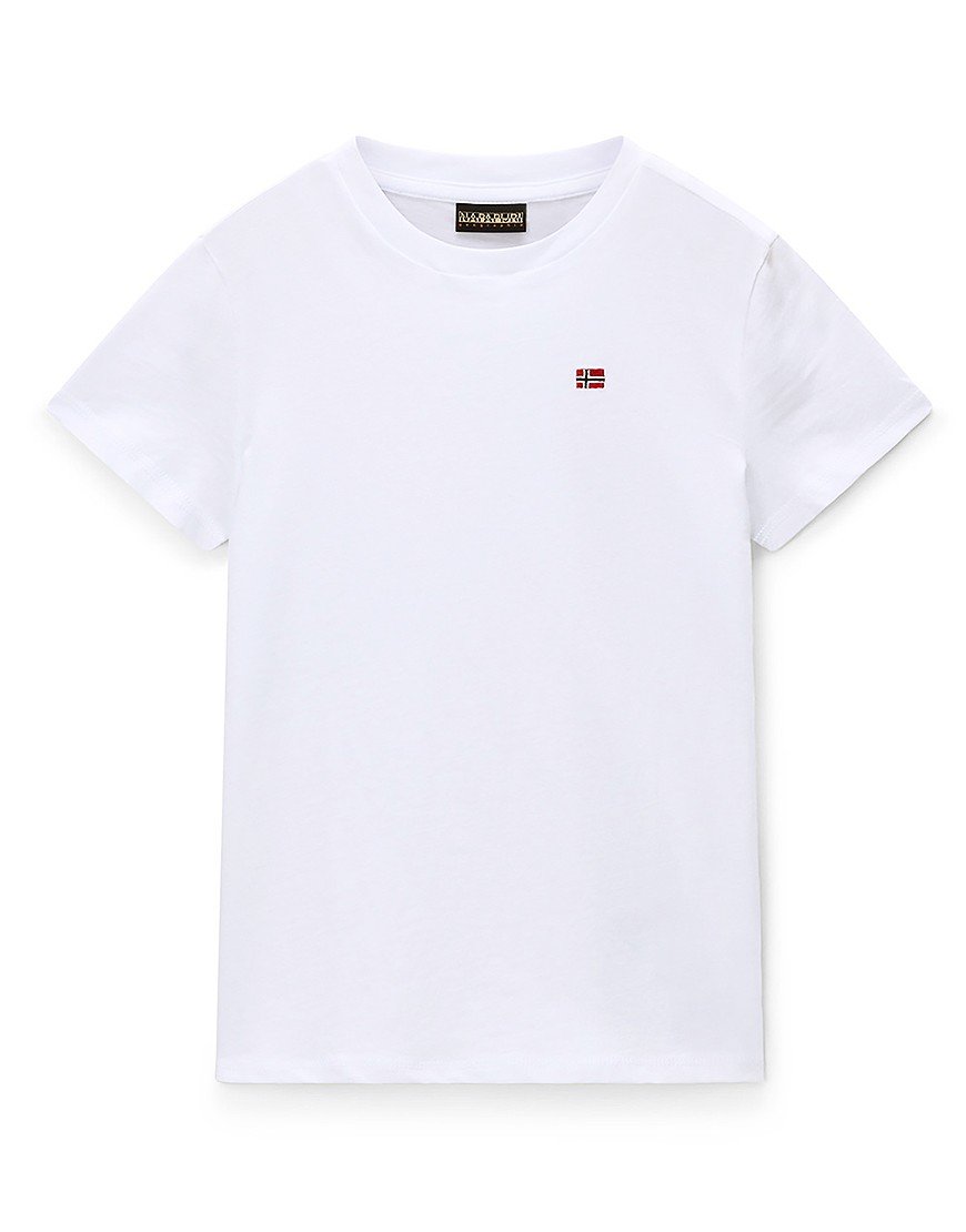 Napapijri Kids K Salis 2 T-Shirt White