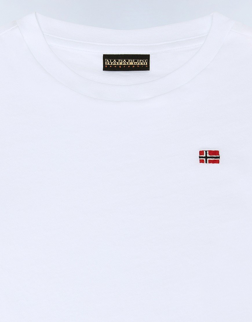 Napapijri Kids K Salis 2 T-Shirt White