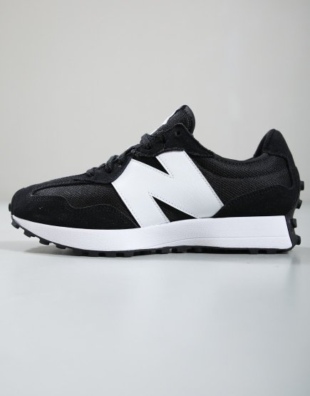 New Balance 327 Trainers Black/White
