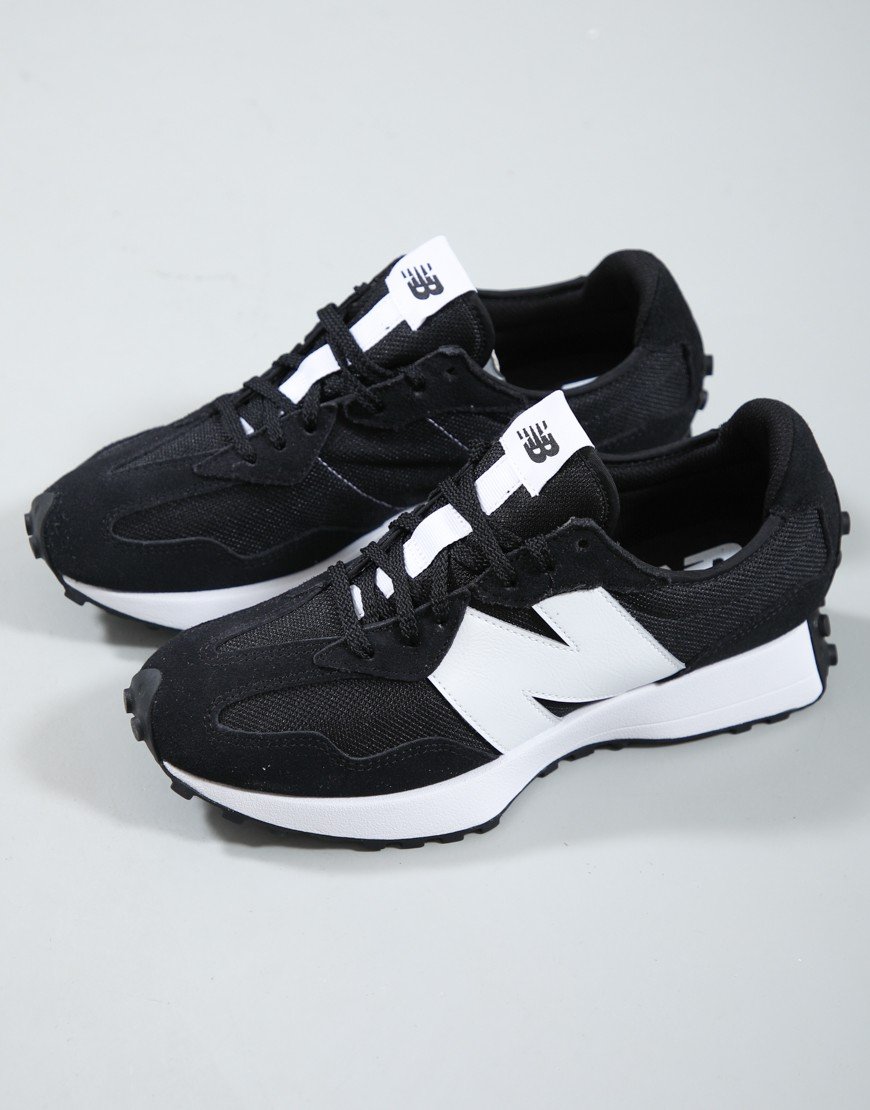 New Balance 327 Trainers Black/White