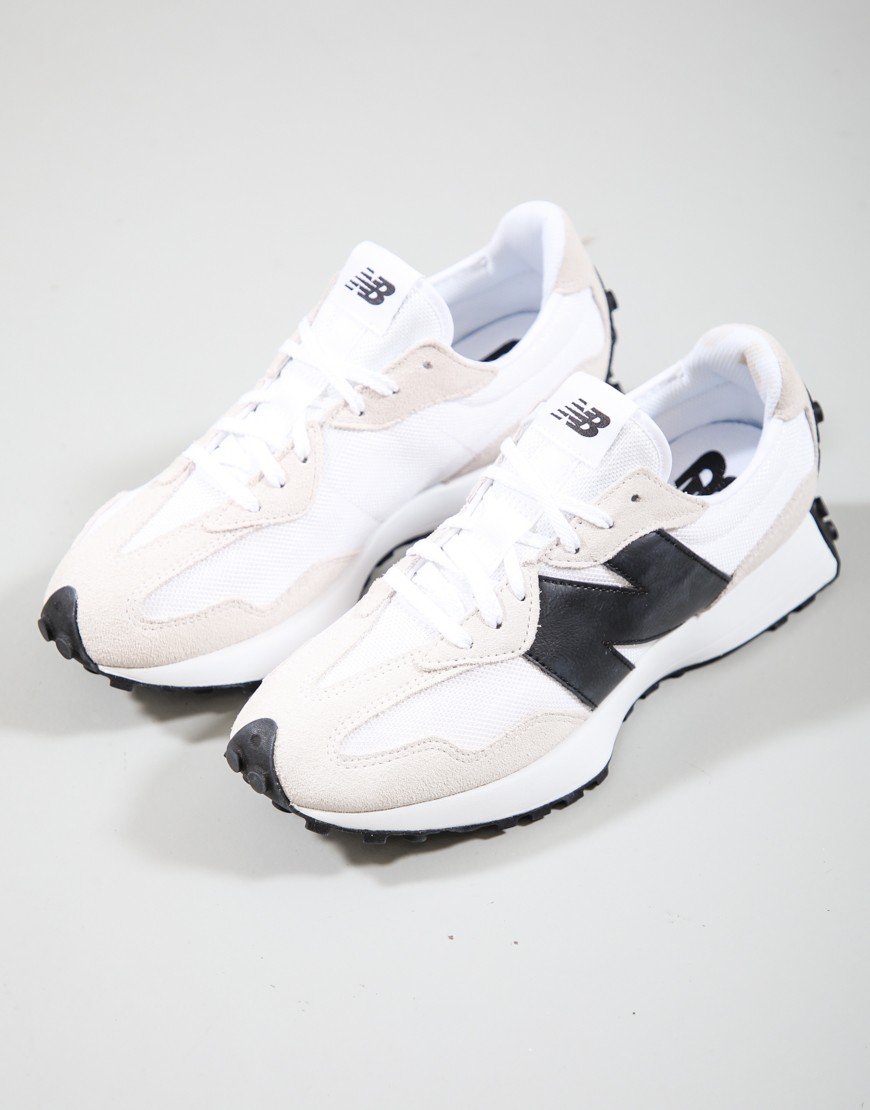 New Balance 327 Trainers White/Black
