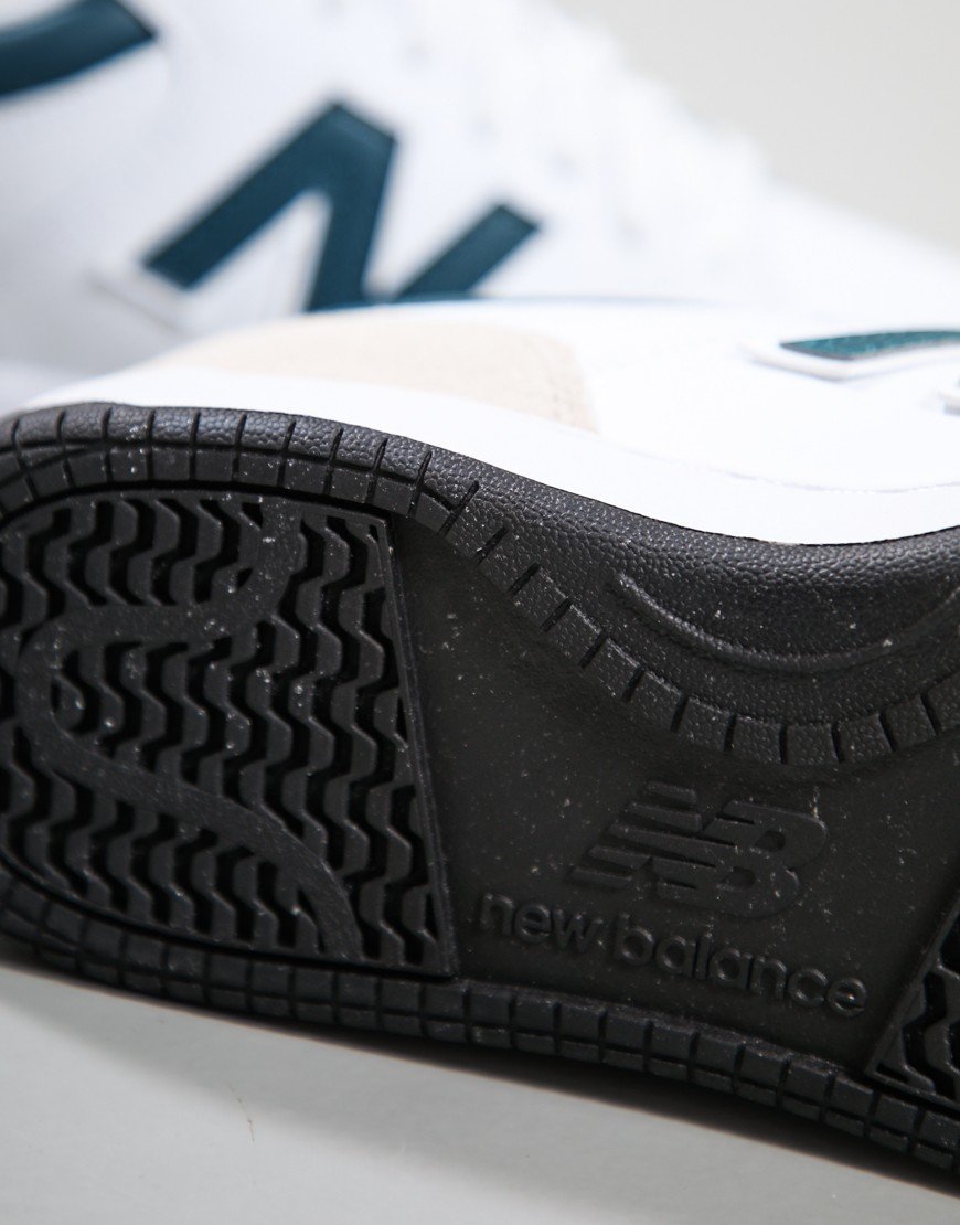 New Balance 480 Trainers White/Medusa Green
