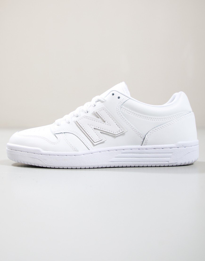 New Balance 480 Trainers White/White