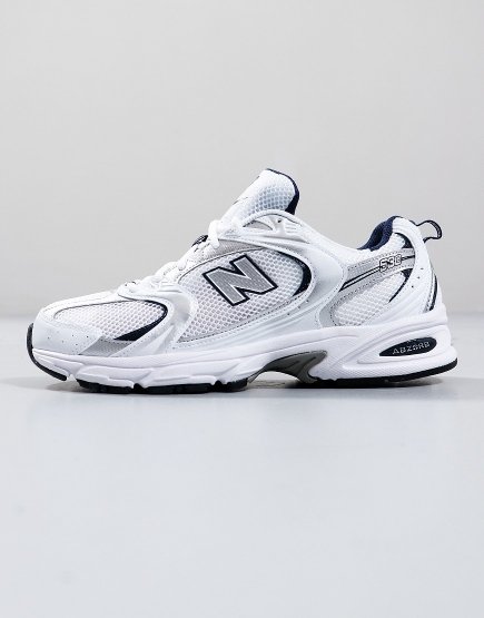 New Balance 530 Trainers White/Natural Indigo