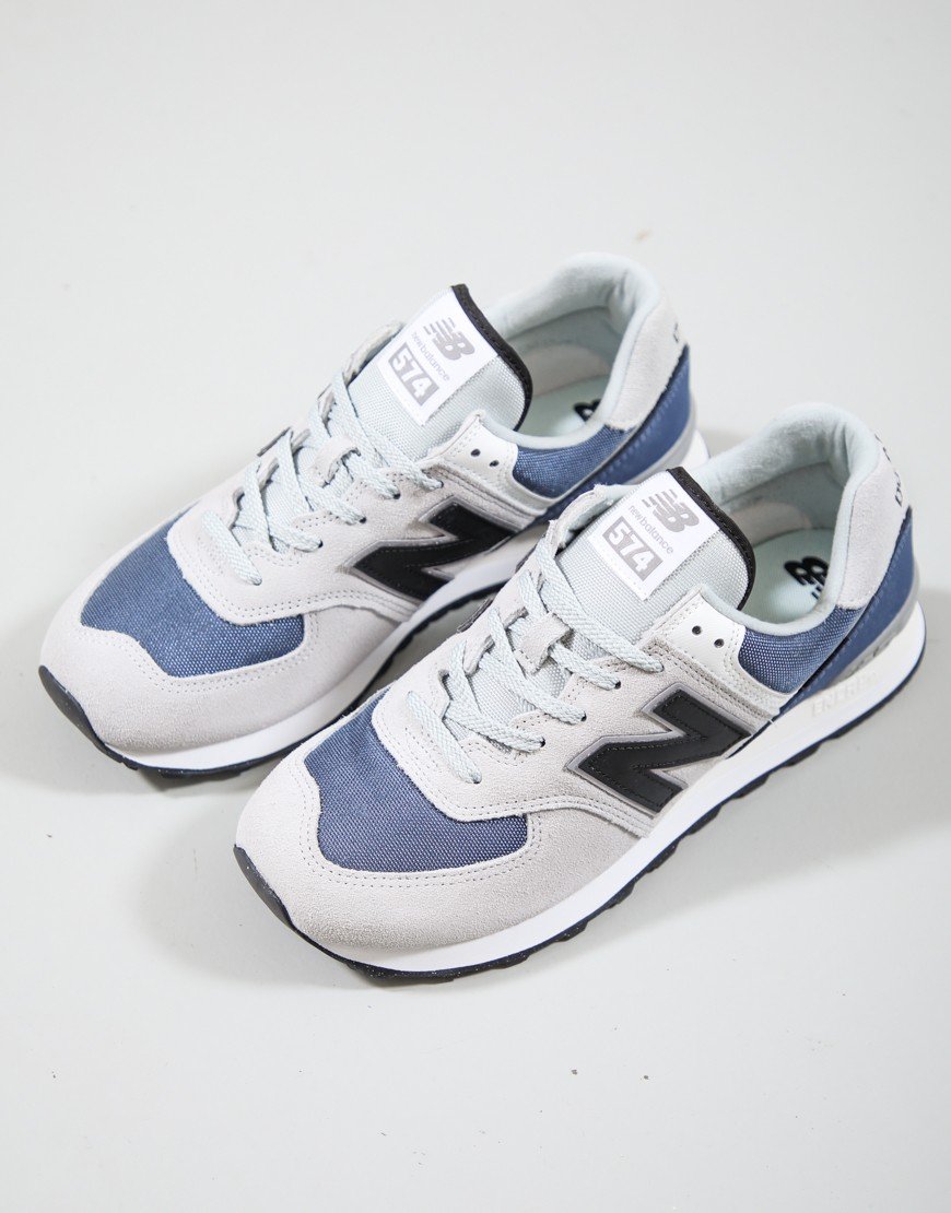New Balance 574 Trainers Linen/NB 102 White