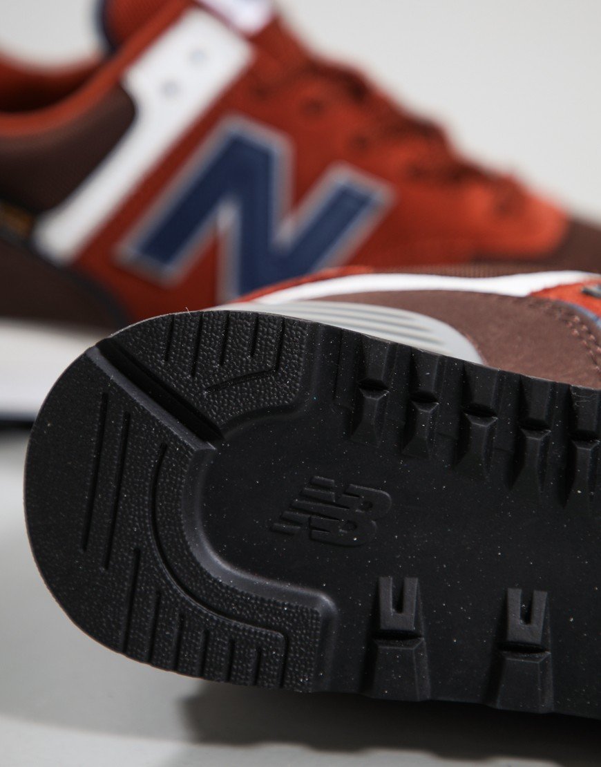 New Balance U574 V2 Trainers Aluminum Grey/NB White