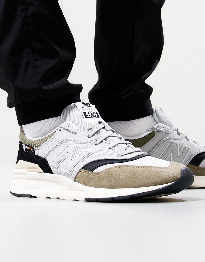 New Balance 997 Trainers Covert Green Raincloud Terraces Menswear