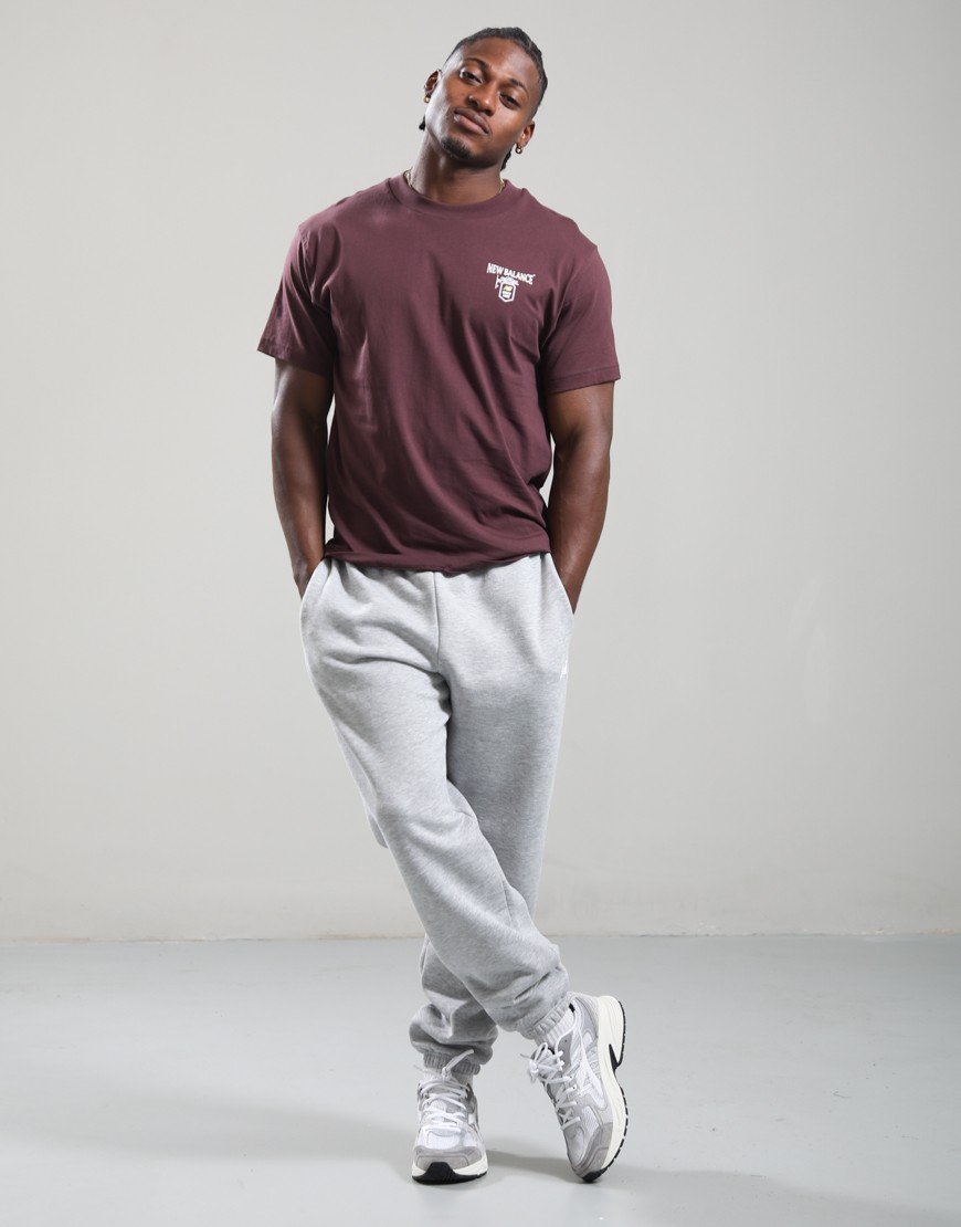 New Balance Grab A Bite London T-Shirt Cherry Leather