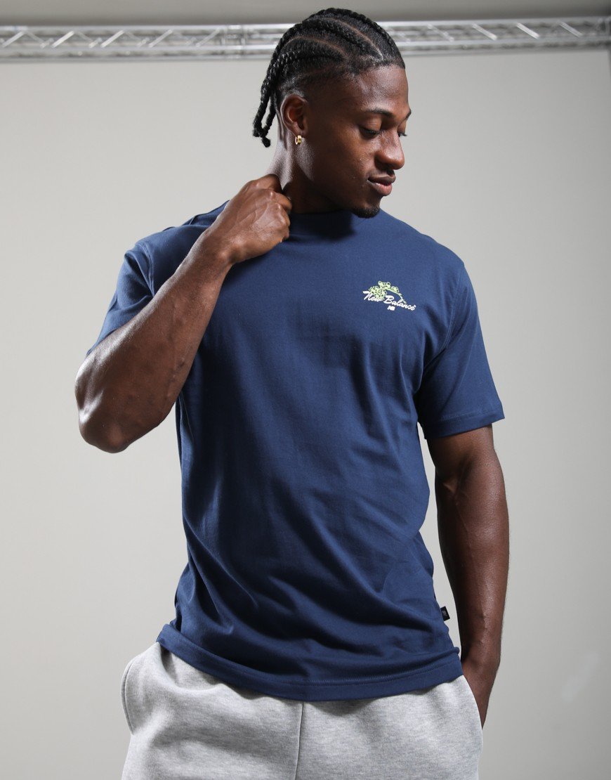 New Balance Grab A Bite Tokyo T-Shirt NB Navy