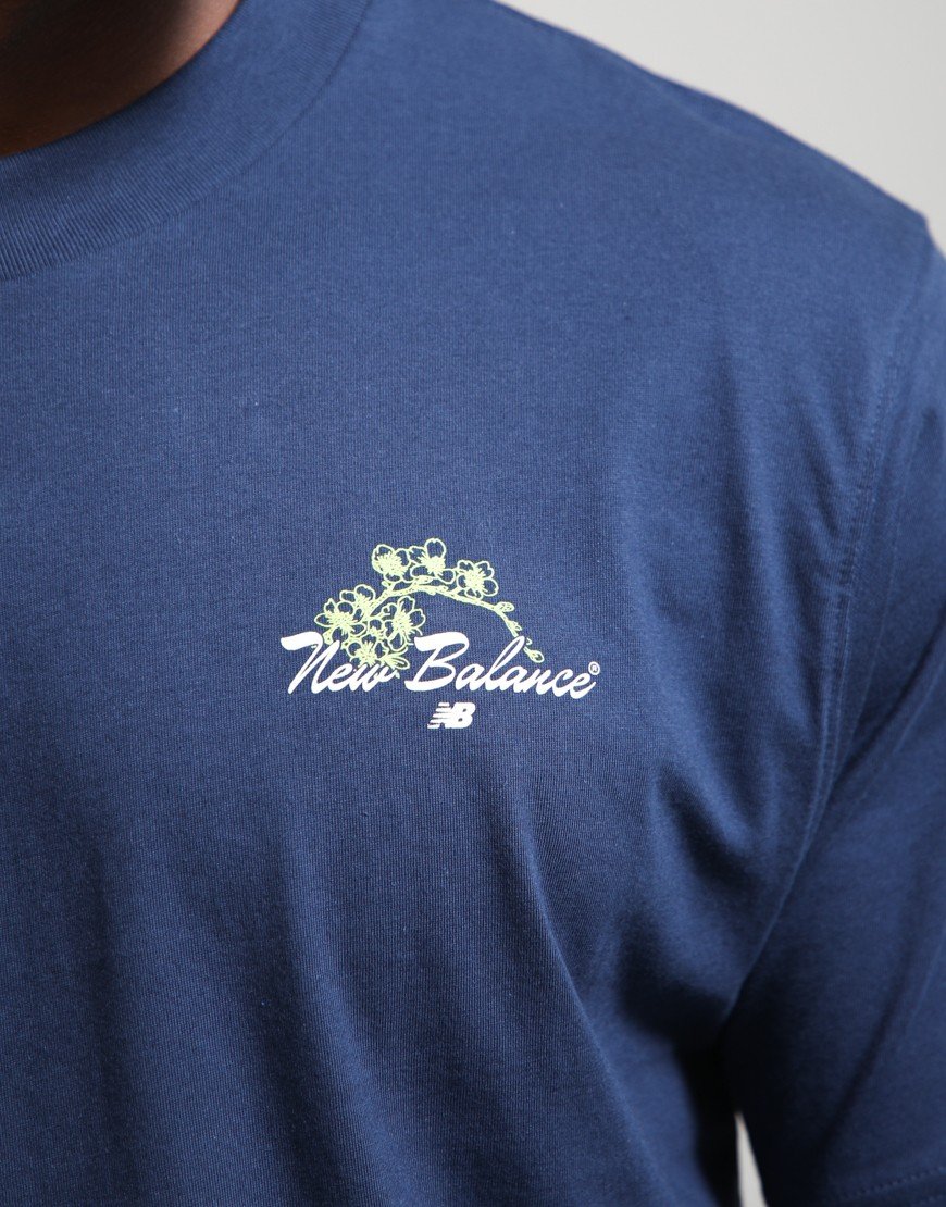 New Balance Grab A Bite Tokyo T-Shirt NB Navy