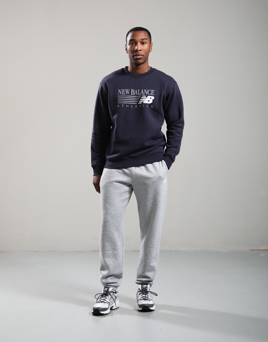 New Balance Reim Graphic Crew Sweat Dark Night