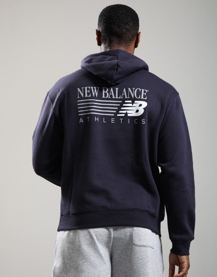 New Balance Reim Graphic Hoodie Dark Night