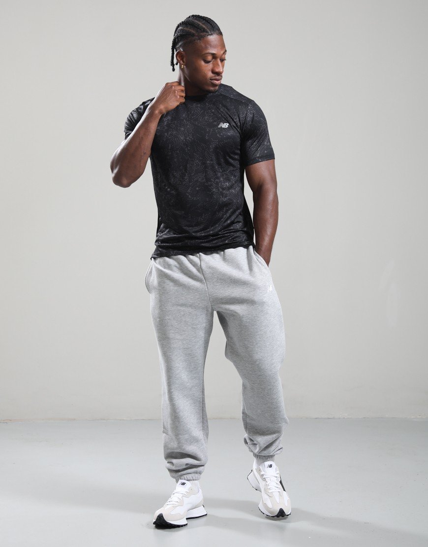 New Balance SE Printed T-Shirt Neptune Grey