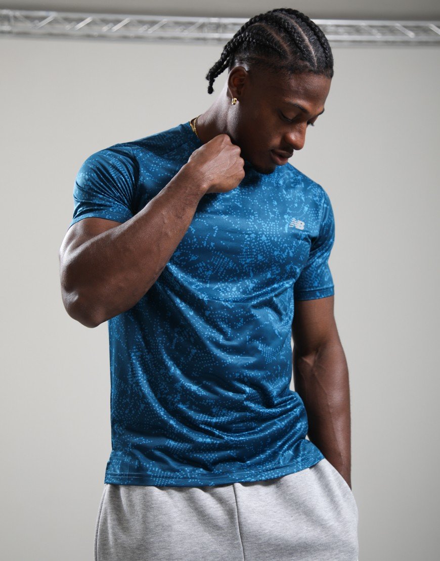 New Balance SE Printed T-Shirt Streamsong