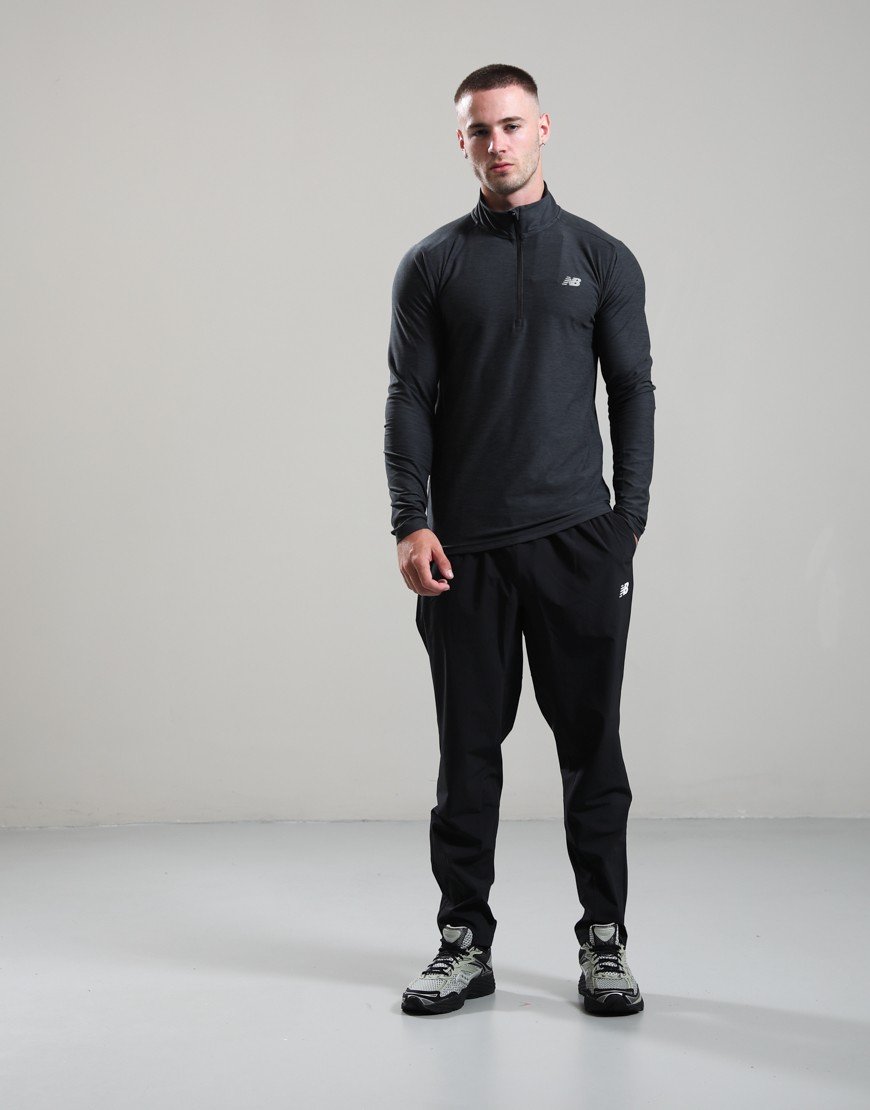 New Balance Space Dye 1/4 Zip Black
