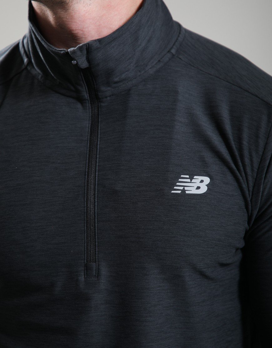 New Balance Space Dye 1/4 Zip Black