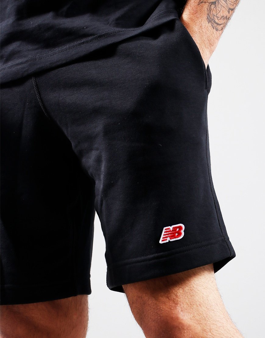 New Balance Sweat Shorts Black Terraces Menswear