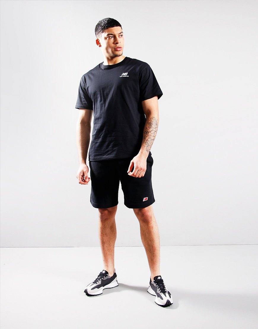 New Balance Sweat Shorts Black Terraces Menswear