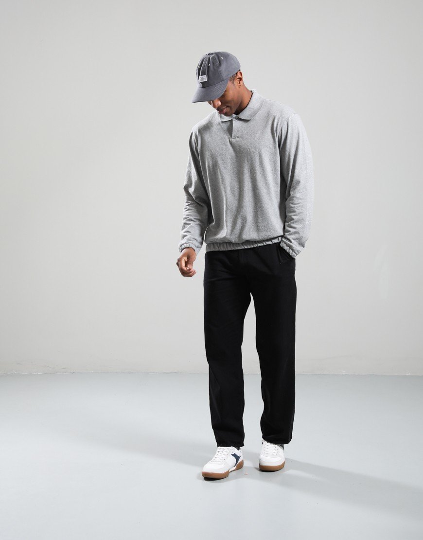 Norse Projects Bull Twill Denim 6 Panel Cap Graphite