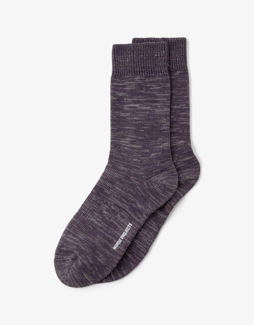 Norse Projects Bykle Heavy Cotton Twist Socks Vintage