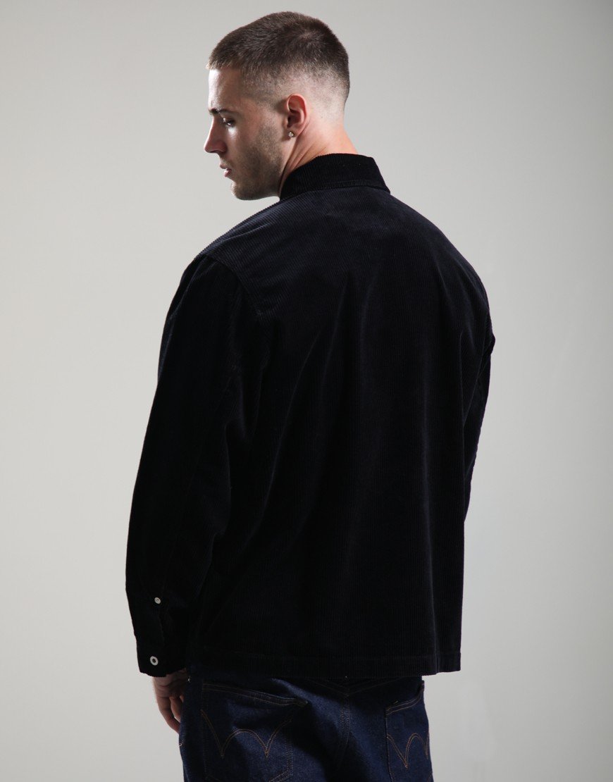 Norse Projects Vrigsted Wide Wale Corduroy Chore Jacket Dark Navy