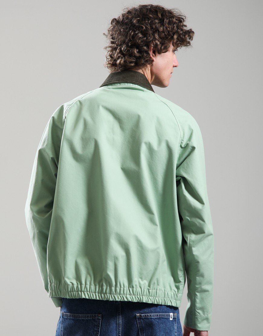 Norse Projects Holmen Wax Raglan Light Jacket Basil