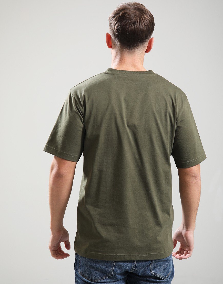 Norse Projects Johannes Print T-Shirt Olive Night