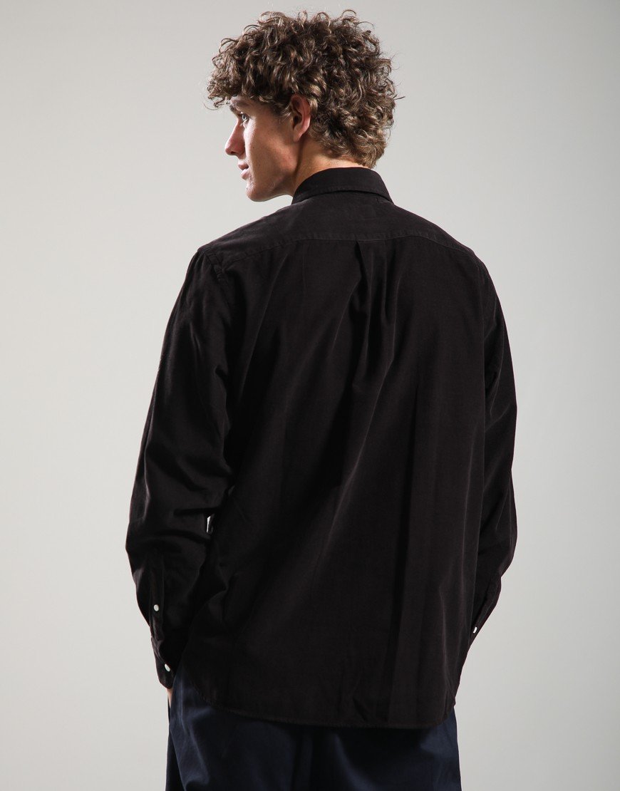 Norse Projects Kongshoved Relaxed Micro Cord Shirt Espresso