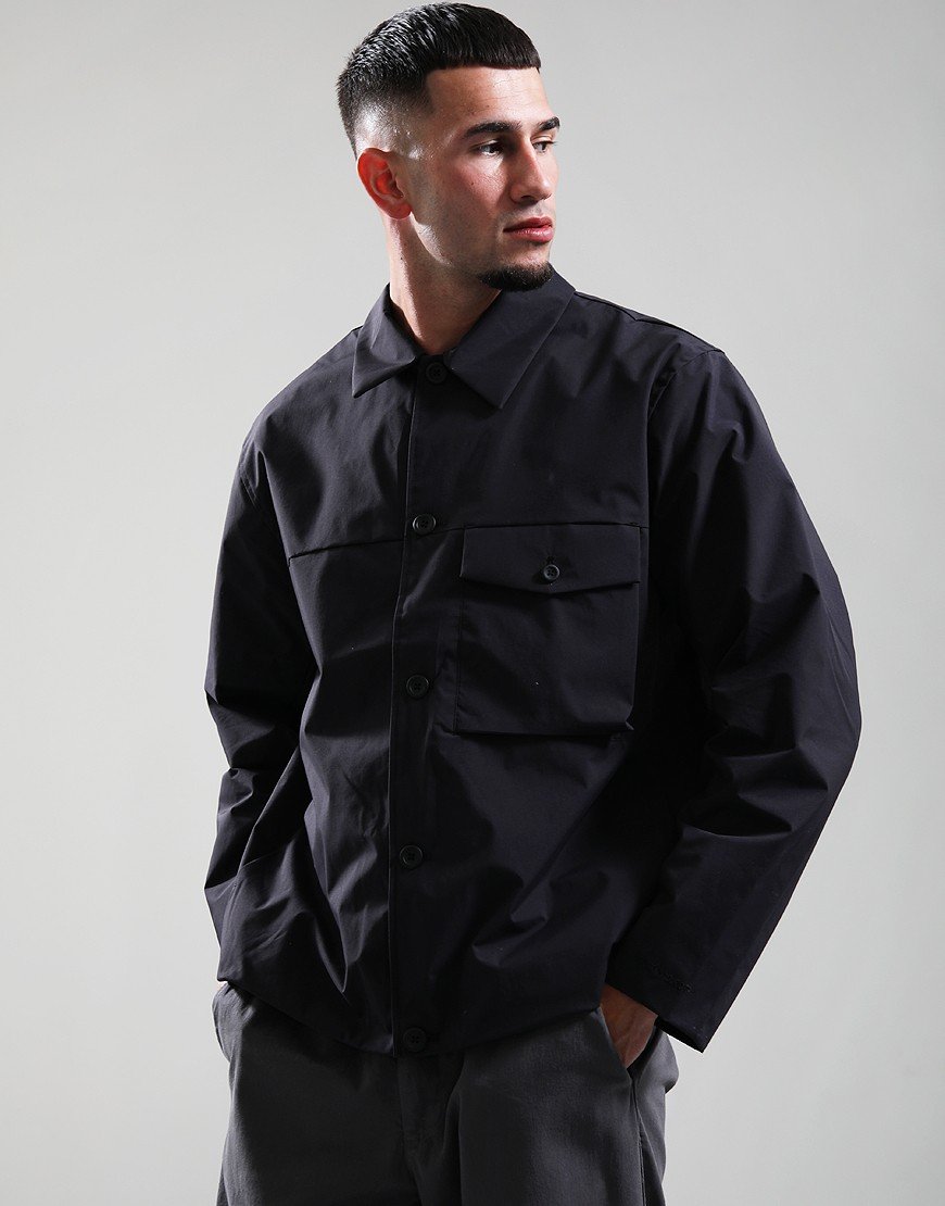 Norse Projects Marcus Gore-Tex Windstopper Overshirt Black