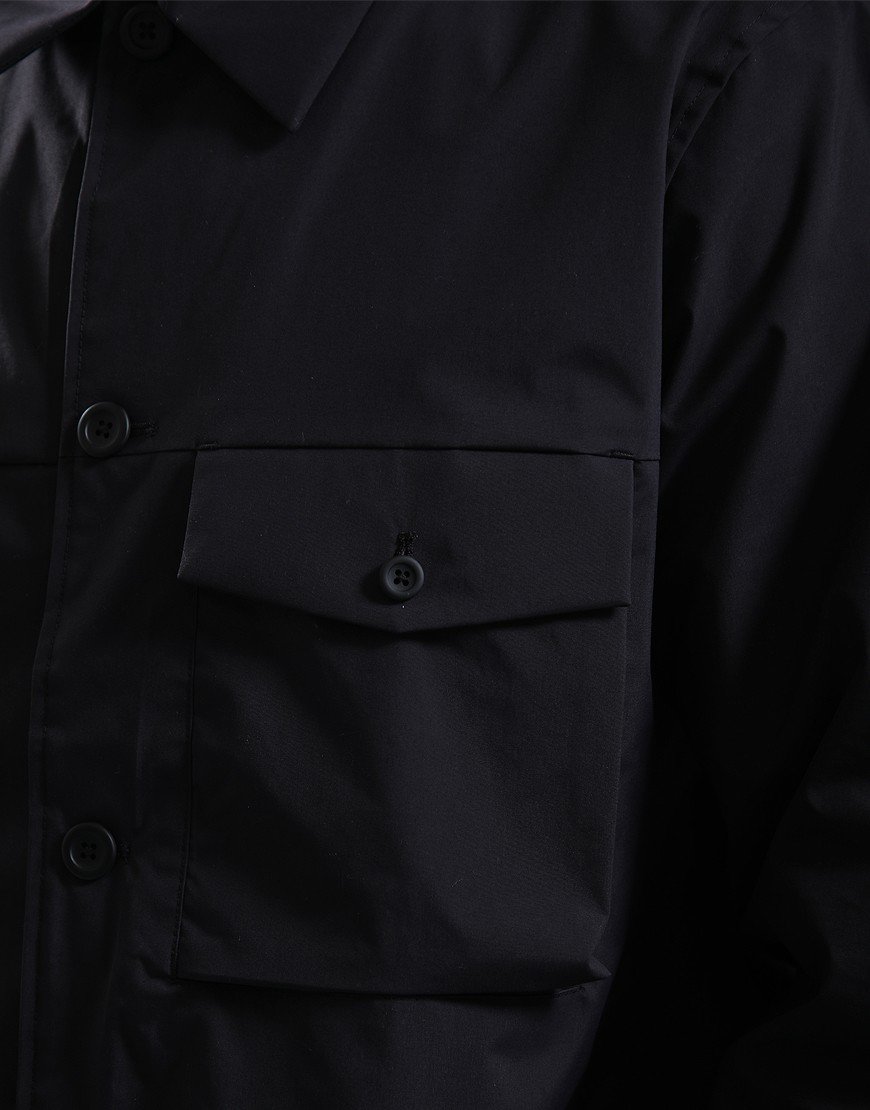 Norse Projects Marcus Gore-Tex Windstopper Overshirt Black
