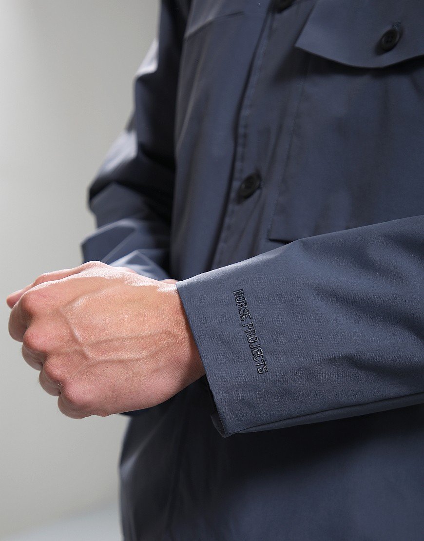 Norse Projects Marcus Gore-Tex Windstopper Overshirt Graphite