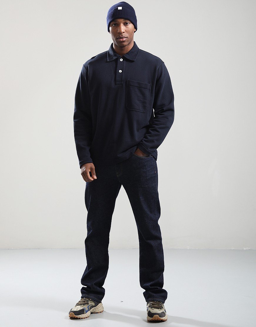 Norse Projects Merino Beanie Dark Navy