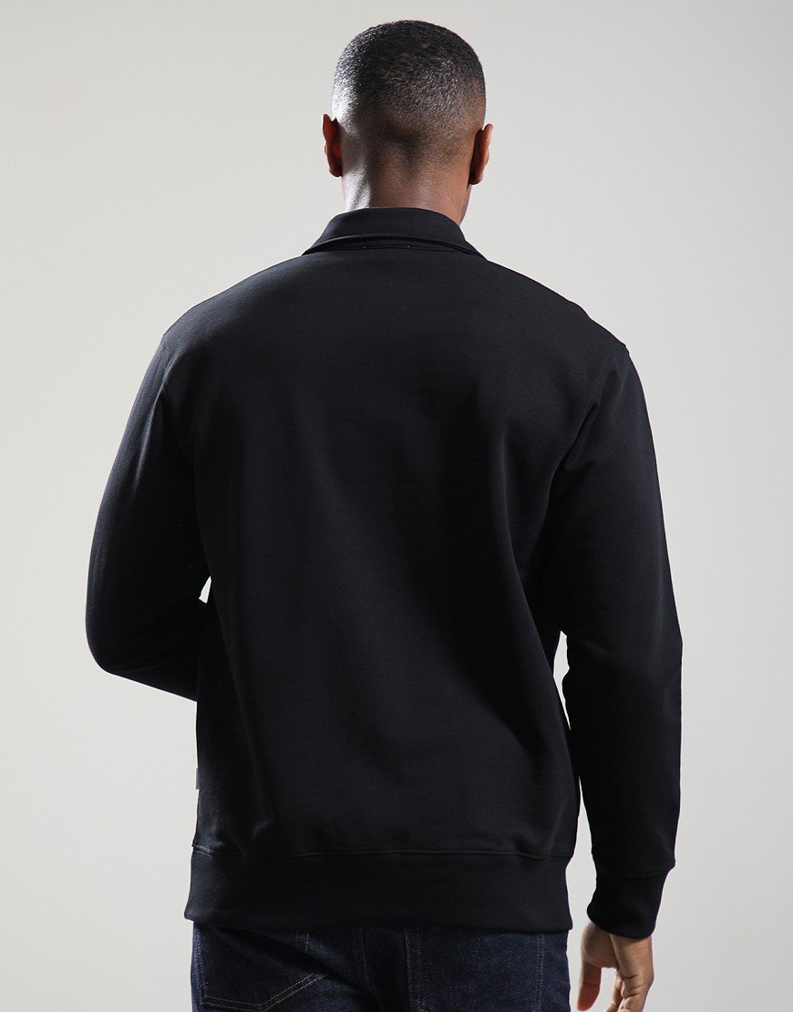 Norse Projects 1/2 Zip Sweat Black