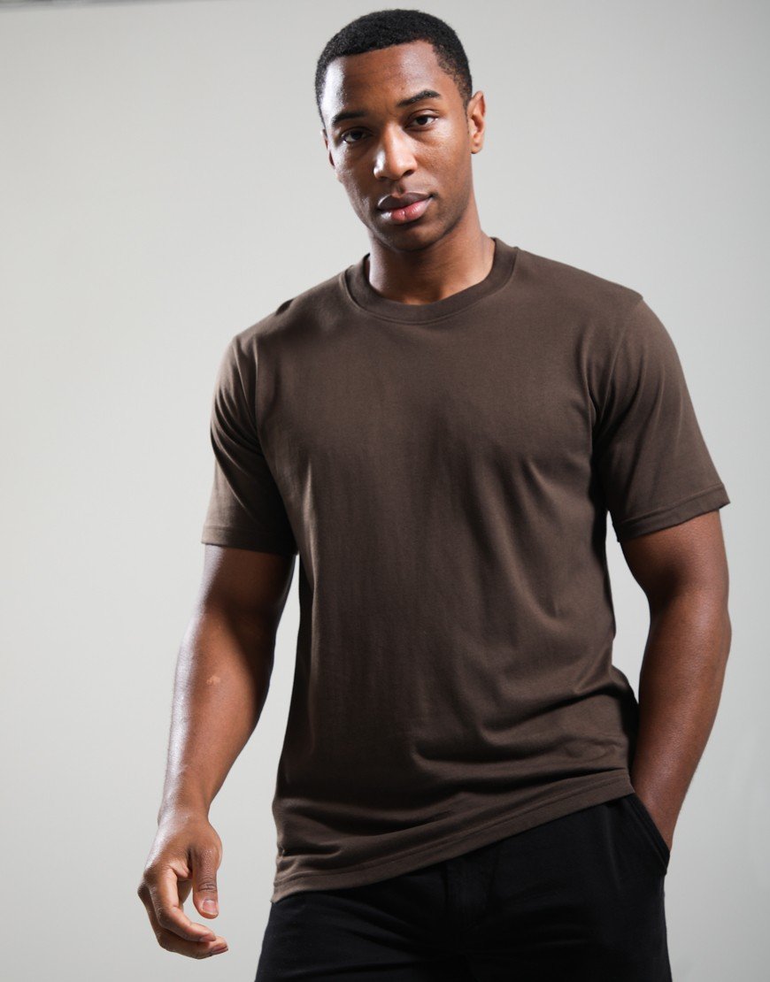 Norse x BST Back Print T-Shirt Delicioso Brown