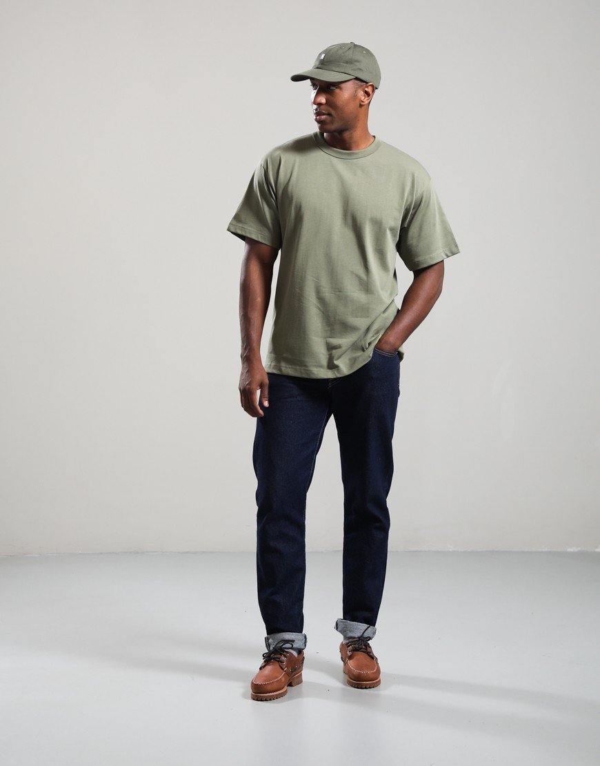 Norse Projects Snekkersten Orgnic Arch Print T-Shirt Dusty Olive