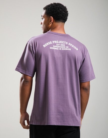 Norse Projects Snekkersten Orgnic Arch Print T-Shirt Vintage