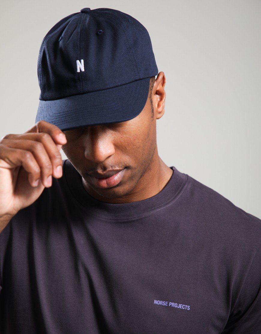 Norse Projects Twill Sports Cap Dark Navy