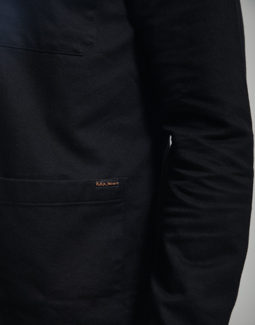 Nudie Jeans Co. Barney Worker Jacket Black