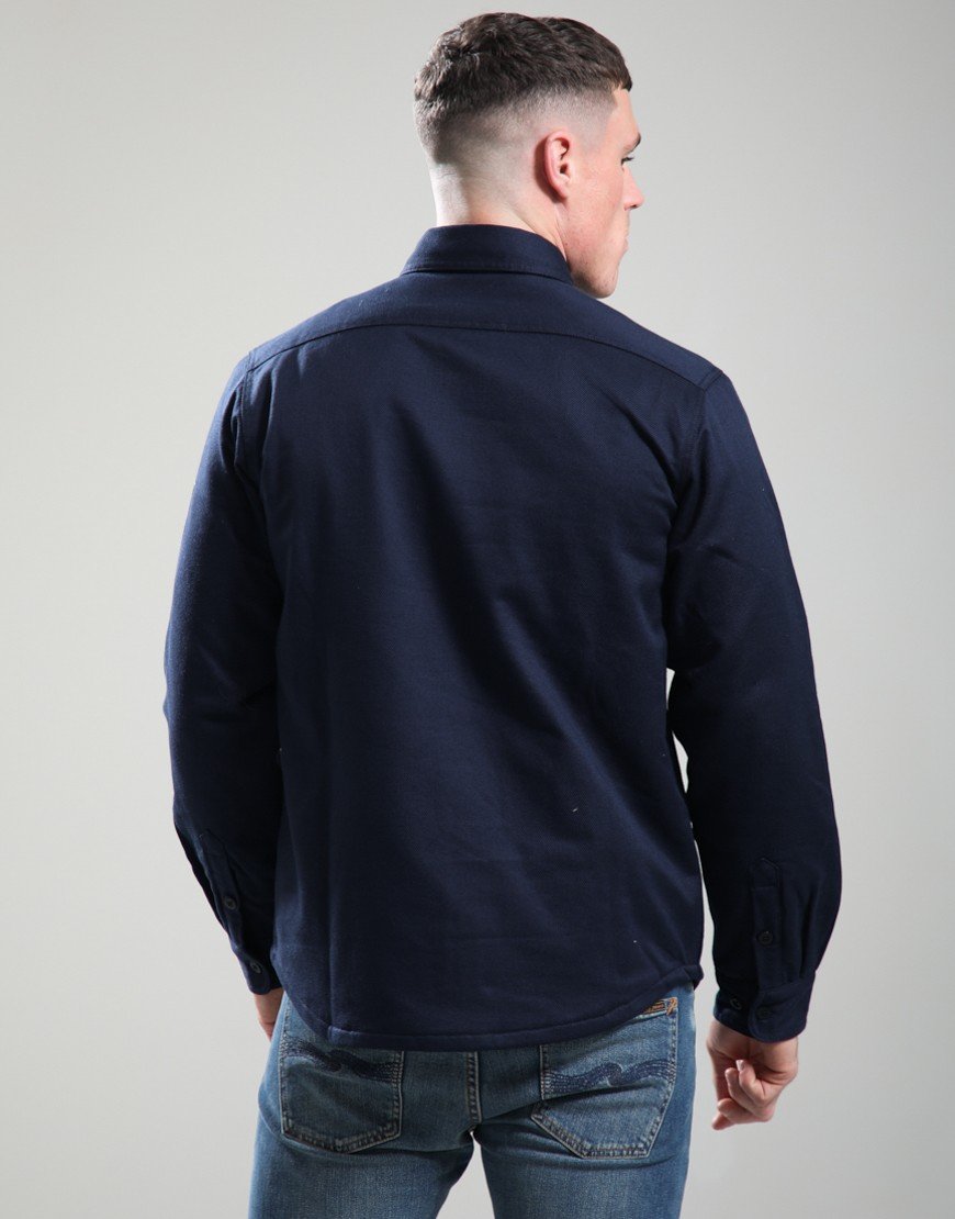 Nudie Jeans Co. Glenn Padded Shirt Navy
